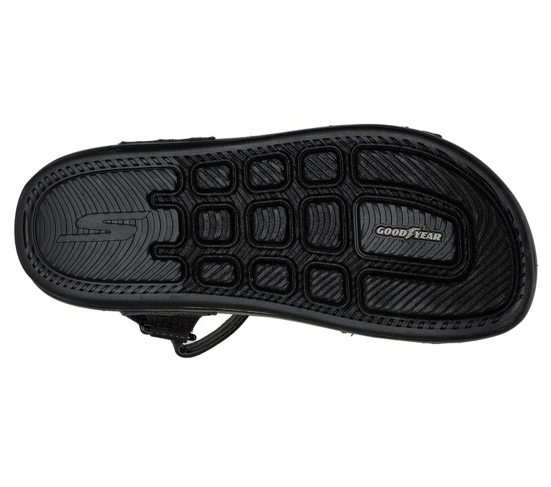 Dámské Sandály Skechers Hyper Pantofle - Prime Černé | CZ.140477BBK