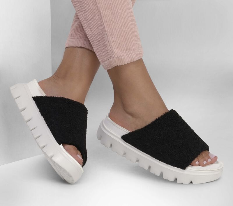 Dámské Sandály Skechers Malaga - Gracie Černé | CZ.133266BLK