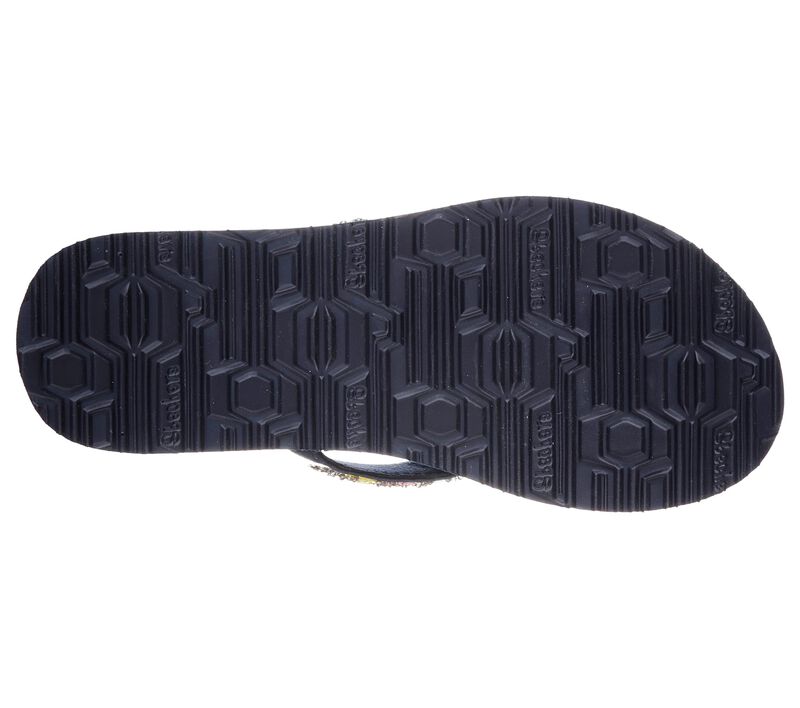 Dámské Sandály Skechers Meditation - Daisy Delight Tmavě Blankyt | CZ.31559NVY