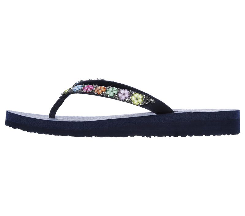 Dámské Sandály Skechers Meditation - Daisy Delight Tmavě Blankyt | CZ.31559NVY