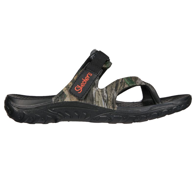 Dámské Sandály Skechers Mossy Oak Foamies: Reggae - Fascinated Černé Viacfarebný | CZ.111164BKMT