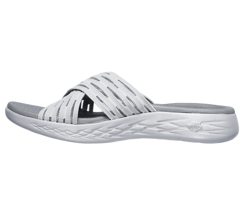 Dámské Sandály Skechers On the GO 600 - Sunrise Šedé | CZ.16167GRY