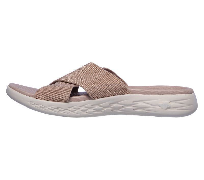 Dámské Sandály Skechers On-the-GO 600 - Glistening Rosegold | CZ.16259RSGD