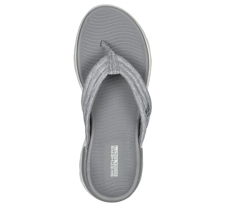 Dámské Sandály Skechers On-the-GO Flex - Breakaway Šedé | CZ.140280GRY