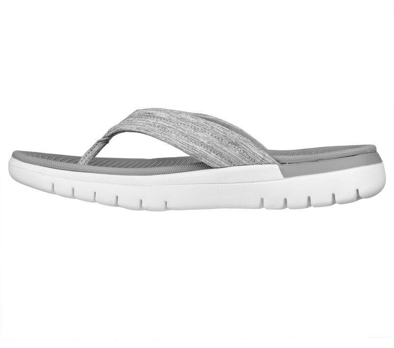 Dámské Sandály Skechers On-the-GO Flex - Breakaway Šedé | CZ.140280GRY