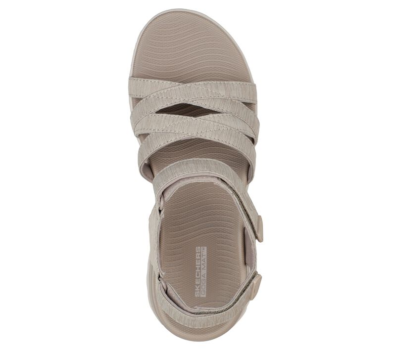 Dámské Sandály Skechers On-the-GO Flex - Finest Šedé Hnědé | CZ.140318TPE