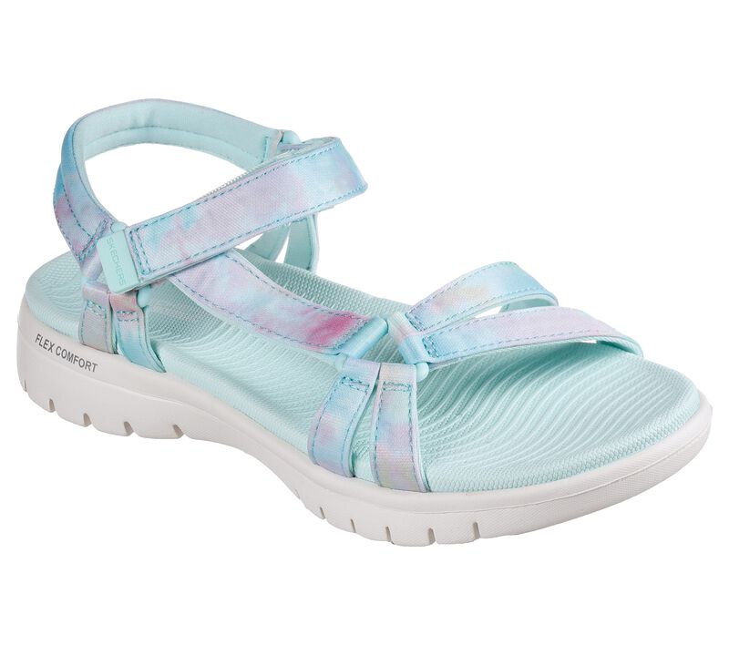 Dámské Sandály Skechers On-the-GO Flex - Spring Fling Blankyt Viacfarebný | CZ.140319BLMT