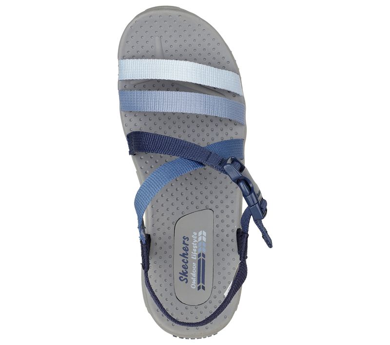 Dámské Sandály Skechers Reggae - On the Coast Tmavě Blankyt | CZ.163300NVY