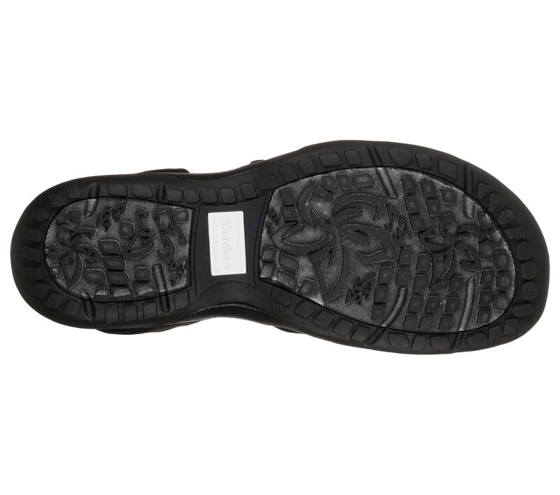 Dámské Sandály Skechers Reggae Slim - Skech Appeal Černé Bílé | CZ.41180BKW