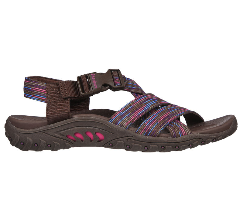 Dámské Sandály Skechers Reggae - Vivid Cosmos Čokolády Viacfarebný | CZ.163297CHMT