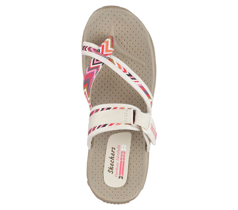 Dámské Sandály Skechers Reggae - Zig Swag Béžový | CZ.48228NAT