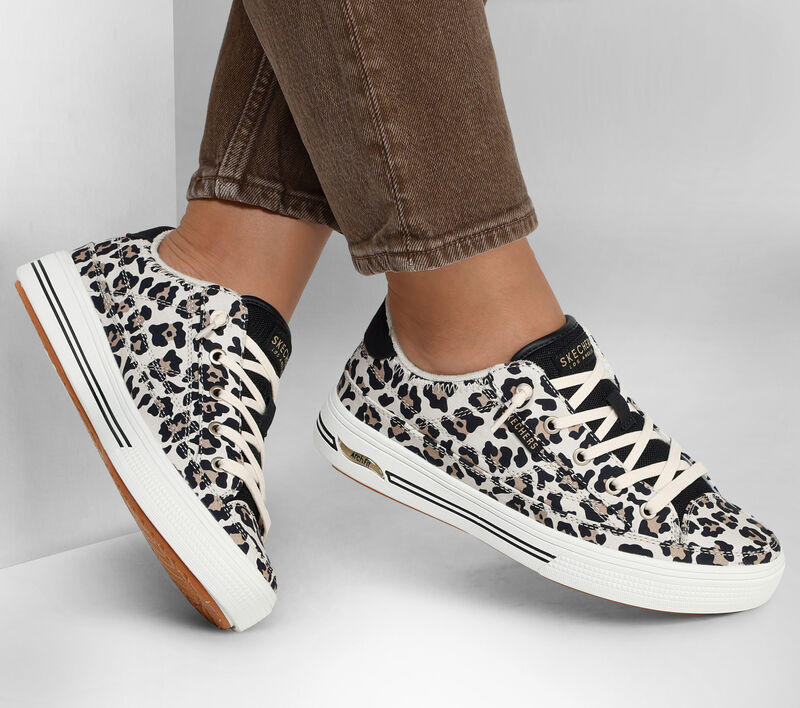 Dámské Slip On Skechers Arch Fit Arcade Leopard | CZ.177193LPD