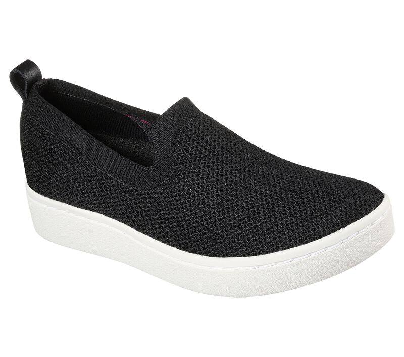 Dámské Slip On Skechers Arch Fit Cup - Homesick Černé | CZ.158272BLK