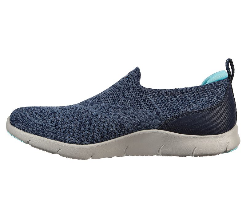 Dámské Slip On Skechers Arch Fit Refine - Don't Go Tmavě Blankyt Blankyt | CZ.104164NVBL