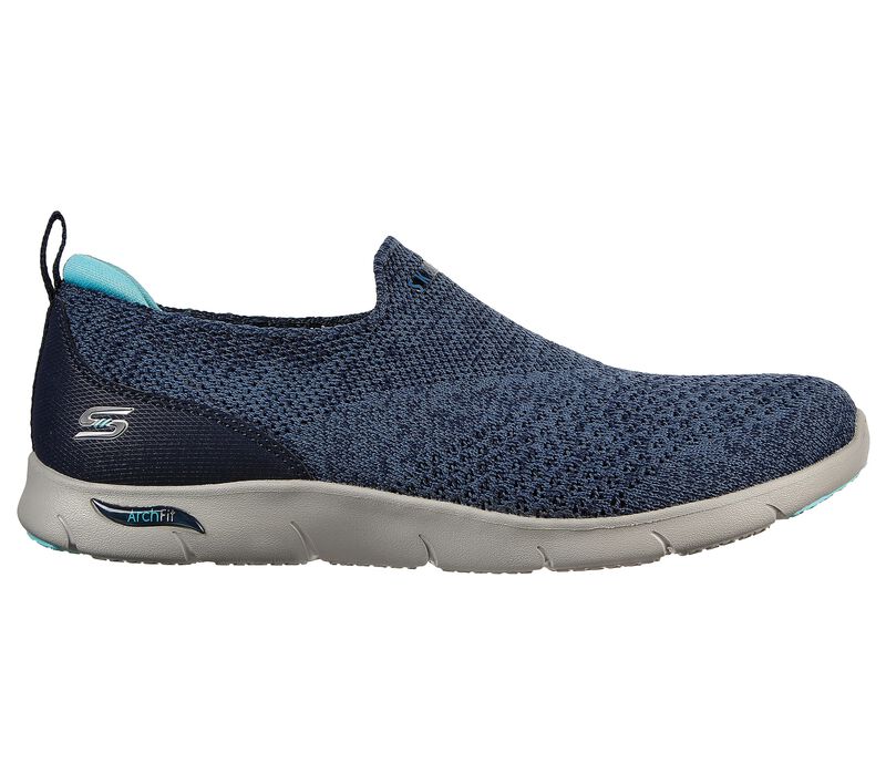 Dámské Slip On Skechers Arch Fit Refine - Don't Go Tmavě Blankyt Blankyt | CZ.104164NVBL