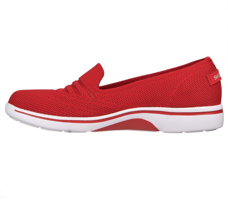 Dámské Slip On Skechers Arch Fit Uplift - Cutting Edge Červené | CZ.136560RED