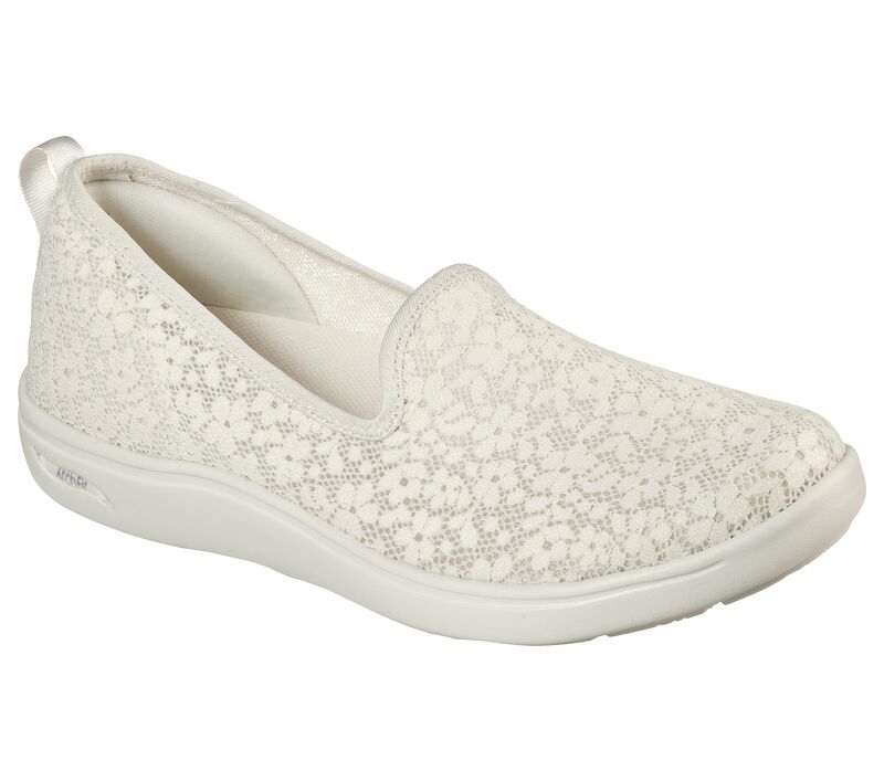 Dámské Slip On Skechers Arch Fit Uplift - Romantic Béžový | CZ.136561NAT