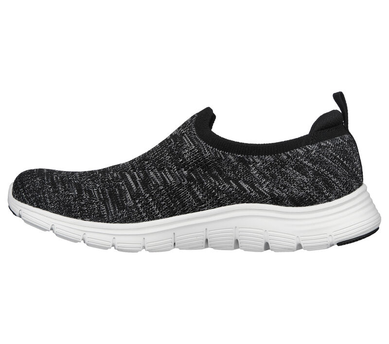 Dámské Slip On Skechers Arch Fit Vista - Inspiration Černé Růžové | CZ.104371BKPK