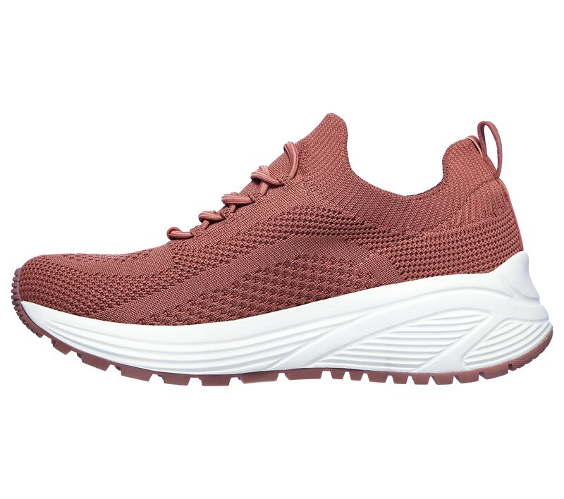 Dámské Slip On Skechers BOBS Sportovní Sparrow 2.0 - Allegiance Crew Růžové | CZ.117027ROS