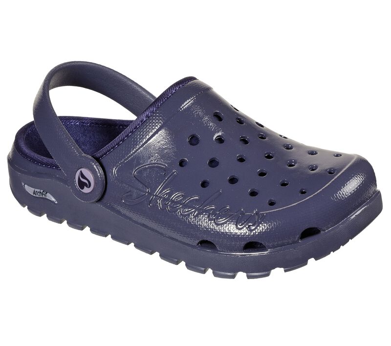 Dámské Slip On Skechers Foamies: Arch Fit Footsteps - Cozy Up Fialové | CZ.111370PUR