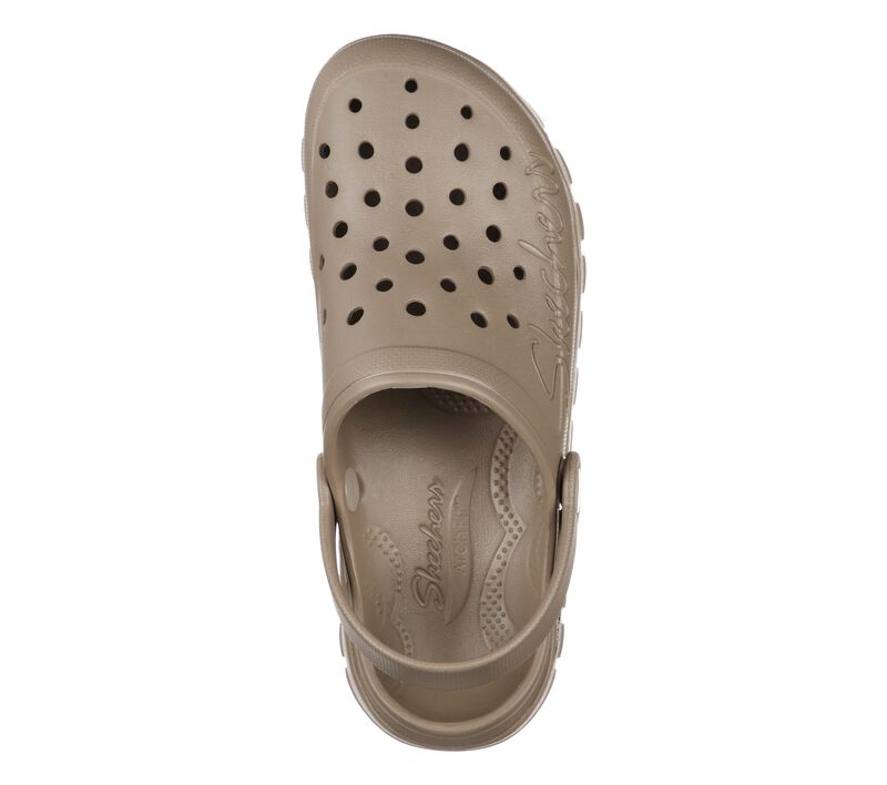 Dámské Slip On Skechers Foamies: Arch Fit Footsteps - Pure Joy Šedé Hnědé | CZ.111371TPE