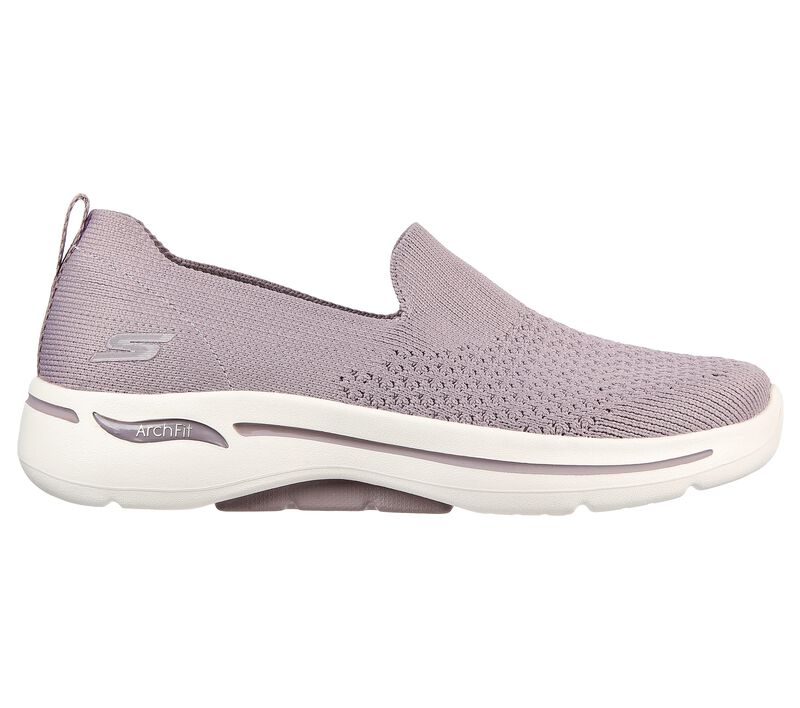 Dámské Slip On Skechers GO WALK Arch Fit - Delora Fialové | CZ.124418MVE