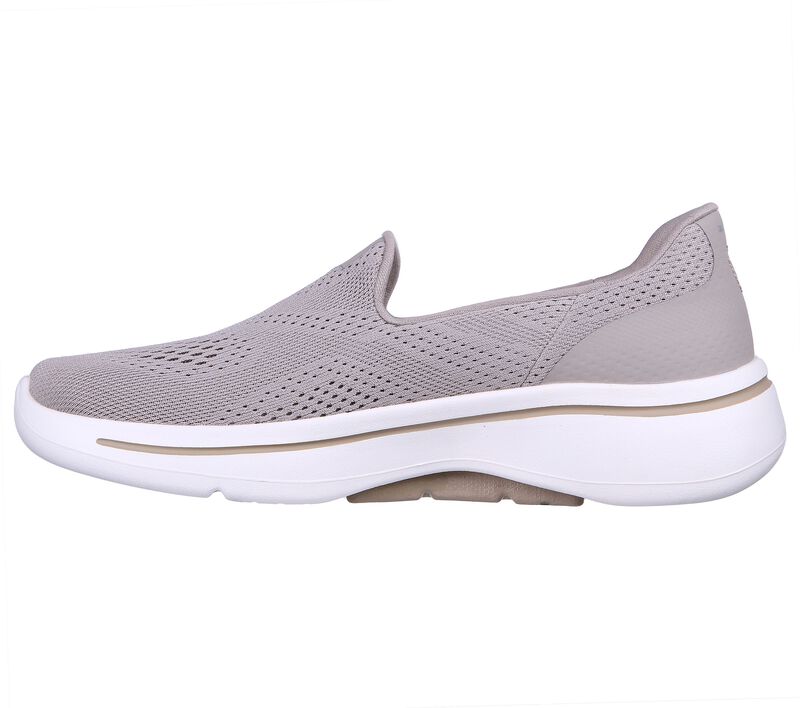 Dámské Slip On Skechers GO WALK Arch Fit - Imagined Šedé Hnědé | CZ.124483TPE