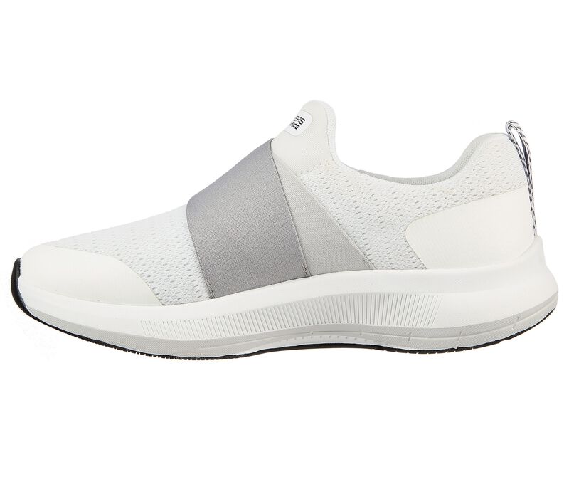 Dámské Slip On Skechers GOrun Pulse - Bold Venture Bílé Černé | CZ.128103WBK