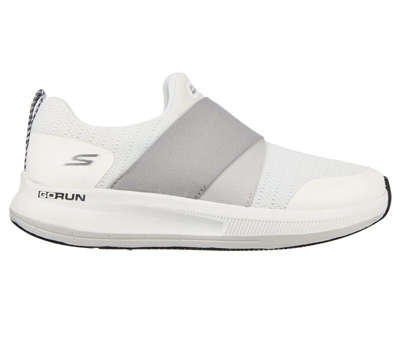 Dámské Slip On Skechers GOrun Pulse - Bold Venture Bílé Černé | CZ.128103WBK