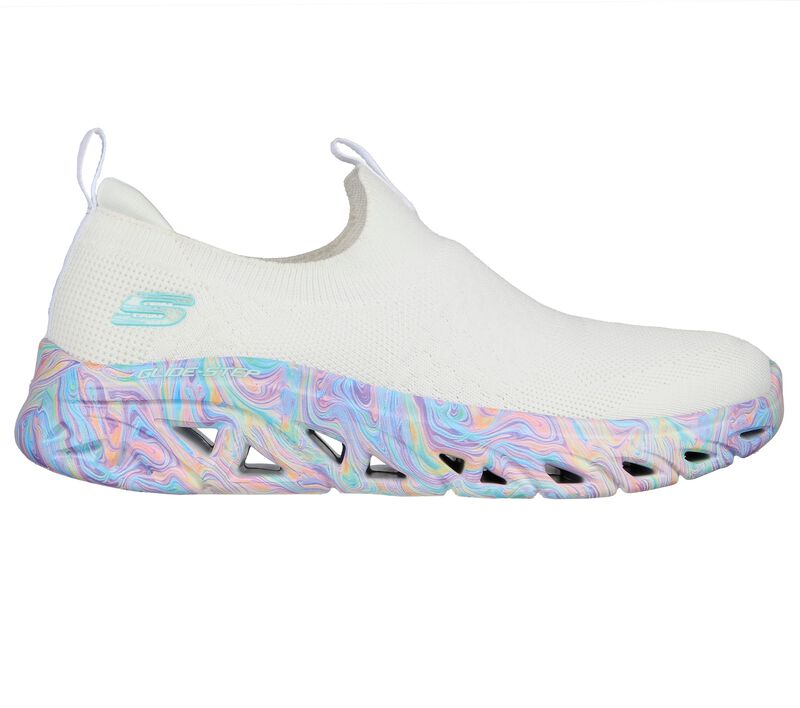 Dámské Slip On Skechers Glide-Step Sportovní - Kaleidoscope Peak Bílé Viacfarebný | CZ.149557WMLT