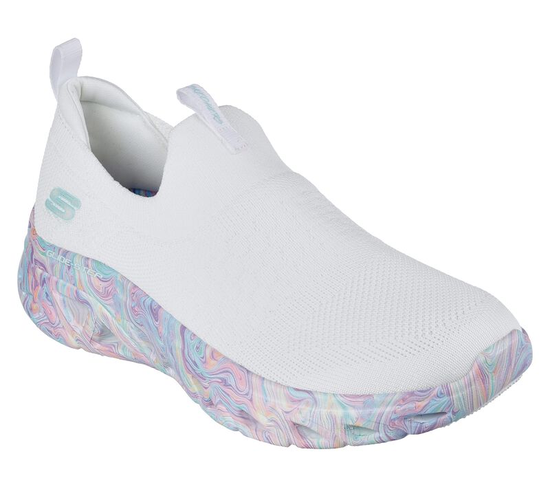 Dámské Slip On Skechers Glide-Step Sportovní - Kaleidoscope Peak Bílé Viacfarebný | CZ.149557WMLT