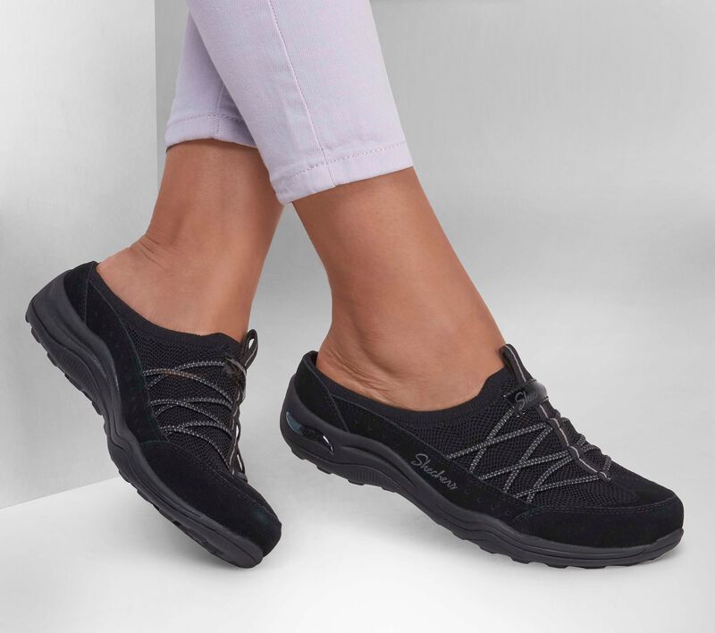 Dámské Slip On Skechers Relaxed Fit: Arch Fit Commute - Chosen Silniční Černé | CZ.100386BBK