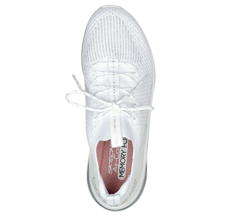 Dámské Slip On Skechers Skech-Air Element 2.0 - Daring Damsel Bílé Stříbrné | CZ.149672WSL