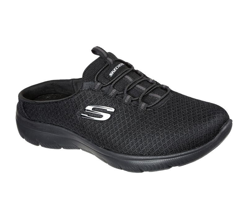 Dámské Slip On Skechers Summits - Swift Step Černé | CZ.149529BBK