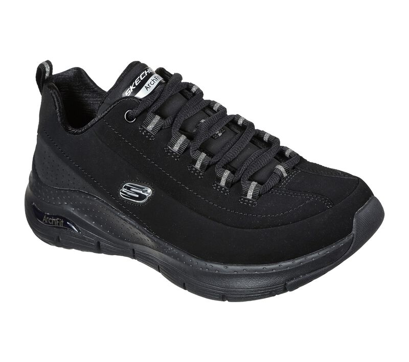 Dámské Sportovní Tenisky Skechers Arch Fit - Metro Skyline Černé | CZ.149147BBK