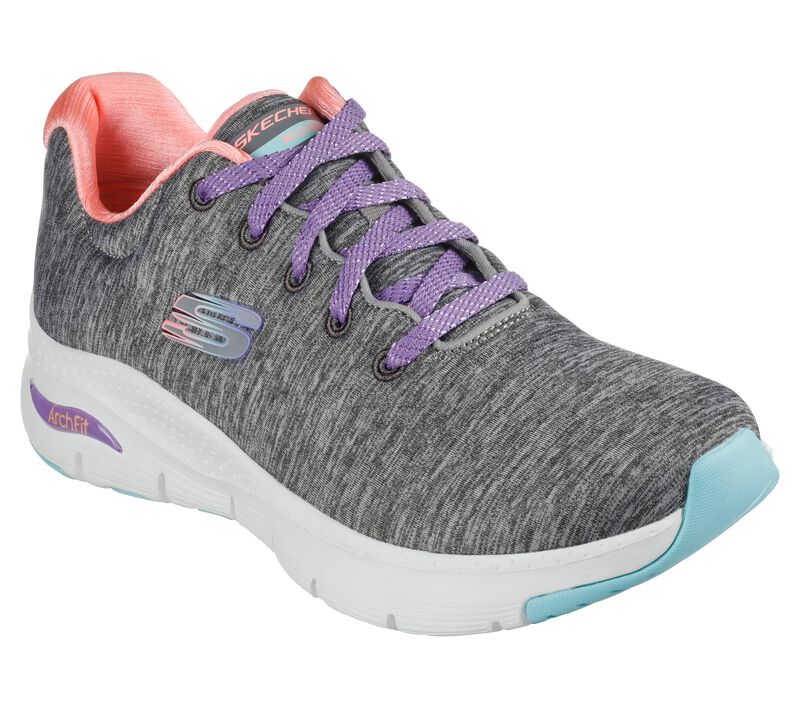 Dámské Sportovní Tenisky Skechers Arch Fit - Pillow Walker Šedé Viacfarebný | CZ.149165GYMT