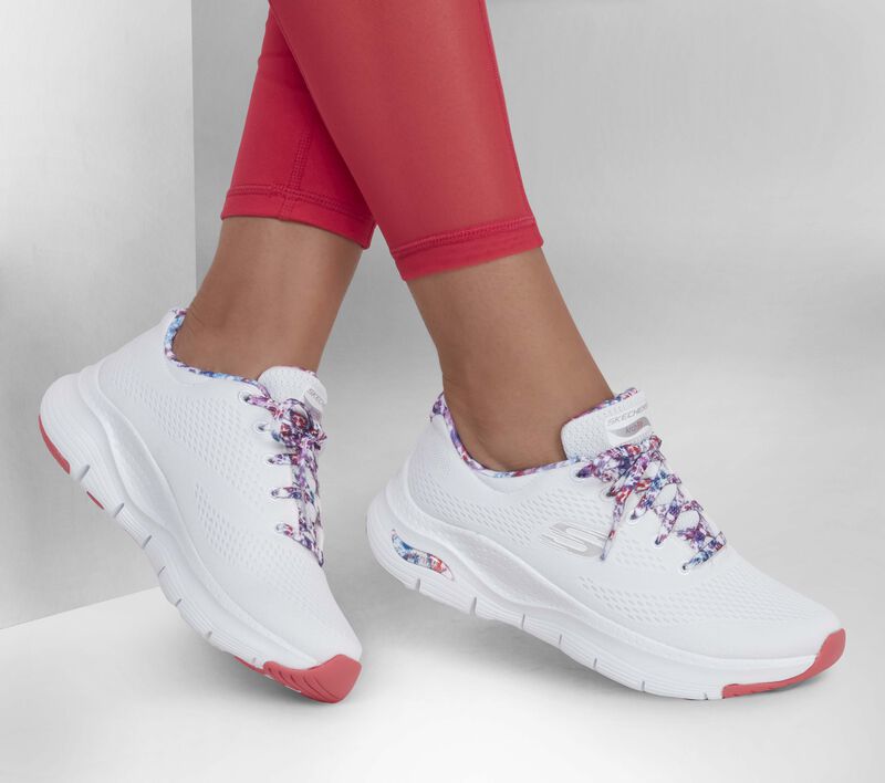 Dámské Sportovní Tenisky Skechers Arch Fit - Magic Oasis Bílé Viacfarebný | CZ.149617WMLT