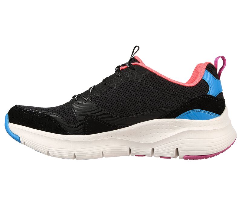 Dámské Sportovní Tenisky Skechers Arch Fit - Vista View Černé Viacfarebný | CZ.149723BKMT