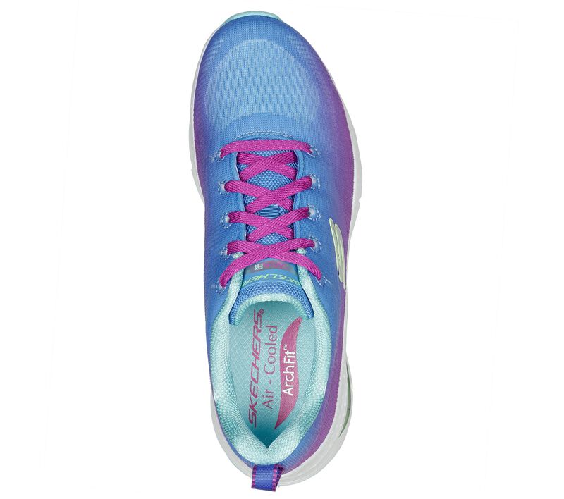 Dámské Sportovní Tenisky Skechers Arch Fit - Vibrant Step Fialové Viacfarebný | CZ.149724PRMT