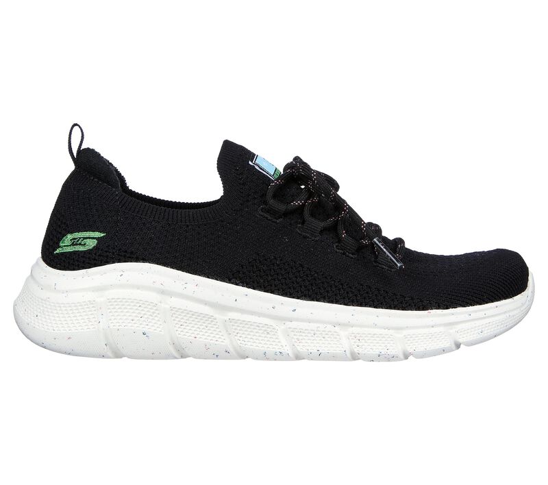 Dámské Sportovní Tenisky Skechers BOBS B Flex - Time Clash Černé | CZ.117301BLK