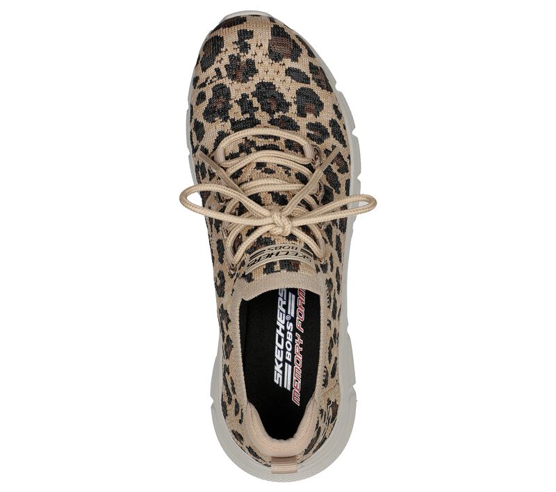 Dámské Sportovní Tenisky Skechers BOBS B Flex - Feline Prowess Leopard | CZ.117336LPD