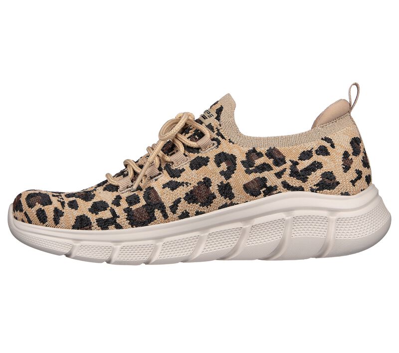 Dámské Sportovní Tenisky Skechers BOBS B Flex - Feline Prowess Leopard | CZ.117336LPD