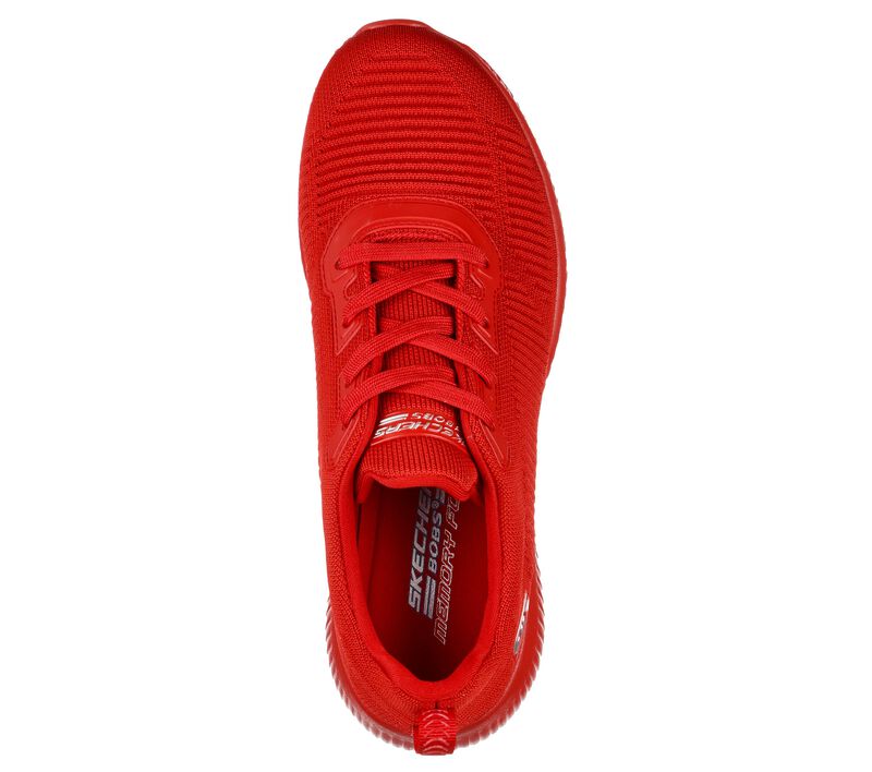 Dámské Sportovní Tenisky Skechers BOBS Sportovní Squad - Flash Pop Červené | CZ.117069RED