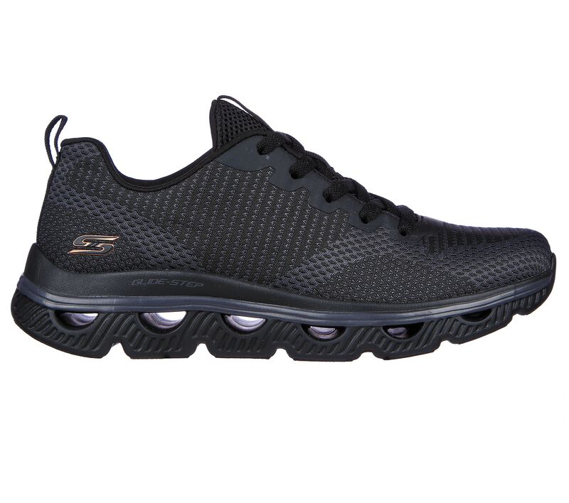 Dámské Sportovní Tenisky Skechers BOBS Sportovní Arc Waves - Knight Waves Černé | CZ.117173BBK