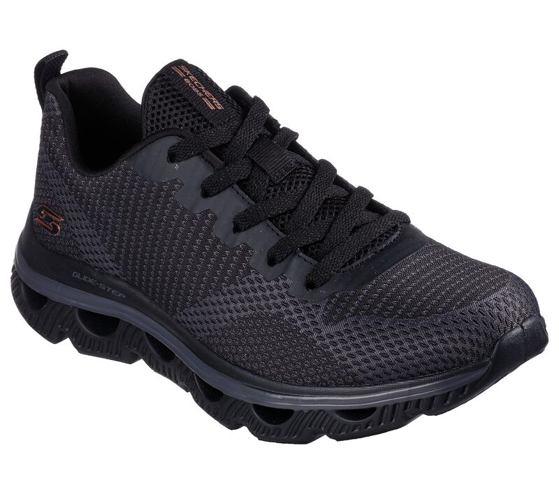 Dámské Sportovní Tenisky Skechers BOBS Sportovní Arc Waves - Knight Waves Černé | CZ.117173BBK