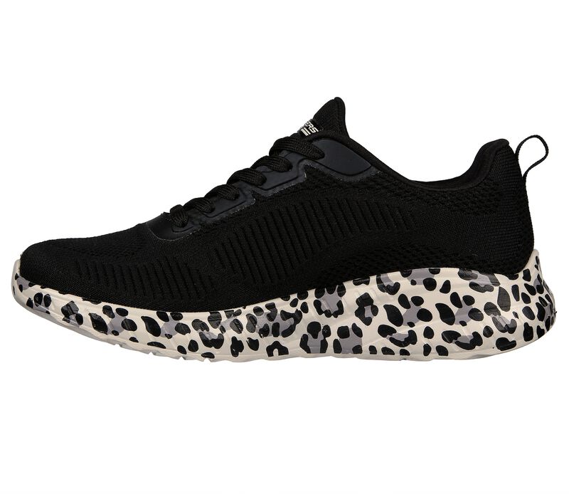 Dámské Sportovní Tenisky Skechers BOBS Squad Chaos - Spotted Crush Černé | CZ.117218BLK