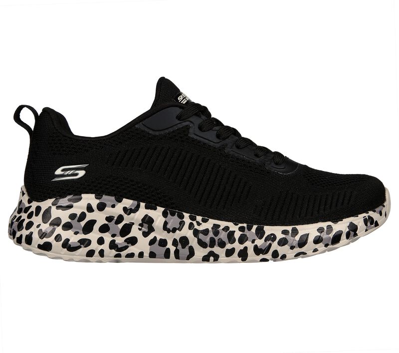 Dámské Sportovní Tenisky Skechers BOBS Squad Chaos - Spotted Crush Černé | CZ.117218BLK