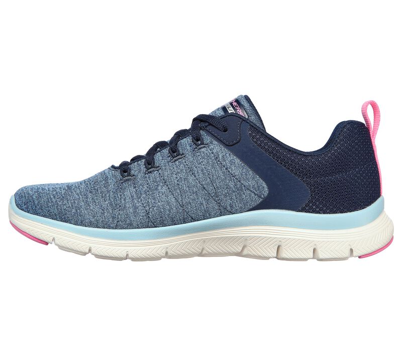 Dámské Sportovní Tenisky Skechers Flex Appeal 4.0 Tmavě Blankyt Blankyt | CZ.149307NVBL