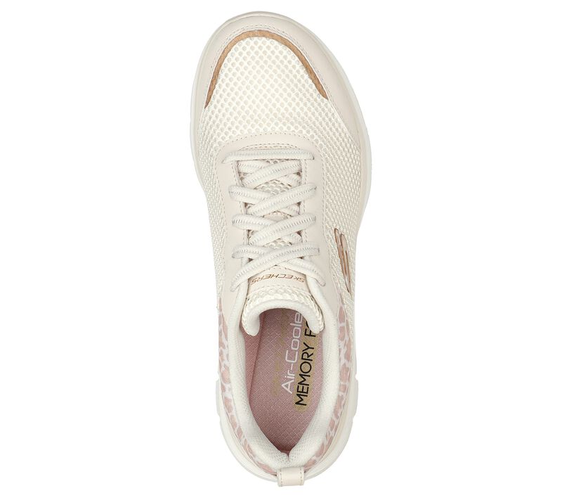 Dámské Sportovní Tenisky Skechers Flex Appeal 4.0 - Wild Pulse Béžový Zlaté | CZ.149576NTGD