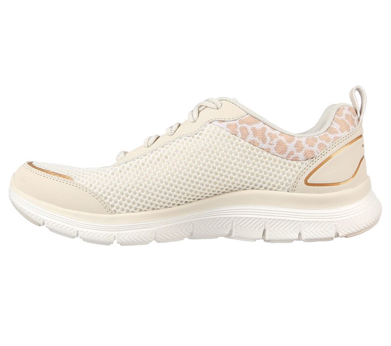 Dámské Sportovní Tenisky Skechers Flex Appeal 4.0 - Wild Pulse Béžový Zlaté | CZ.149576NTGD